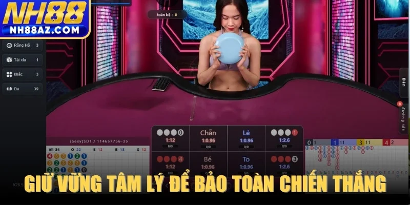 Giữ vững tâm lý hành vi để bảo toàn chiến thắng lớn