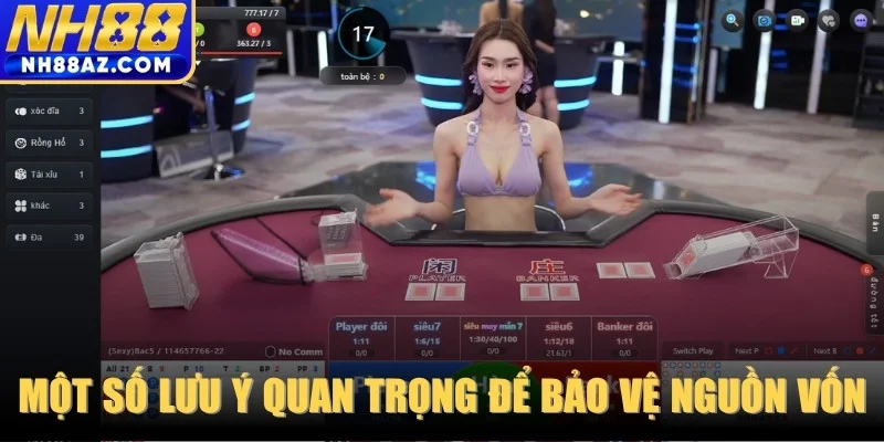 Một số lưu ý quan trọng để bảo vệ nguồn vốn hiệu quả
