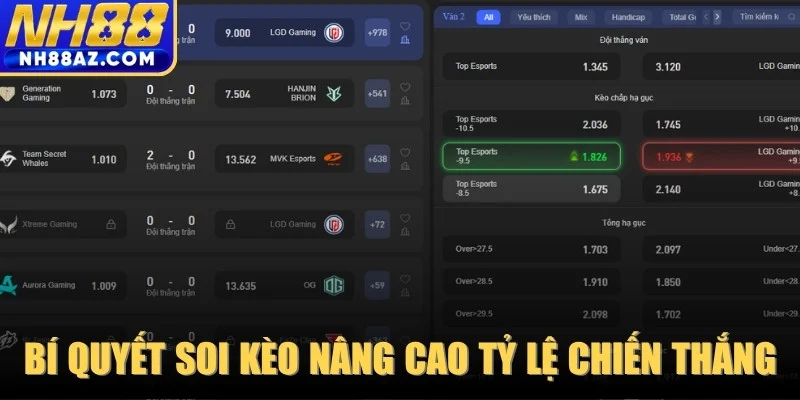 Những bí quyết soi kèo hiệu quả giúp nâng cao tỷ lệ chiến thắng