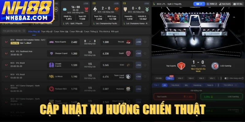 Cập nhật xu hướng chiến thuật