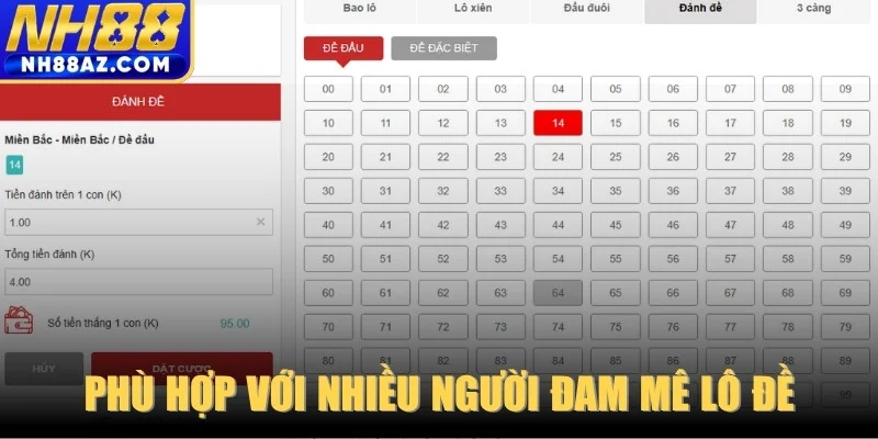 Phù hợp với nhiều người