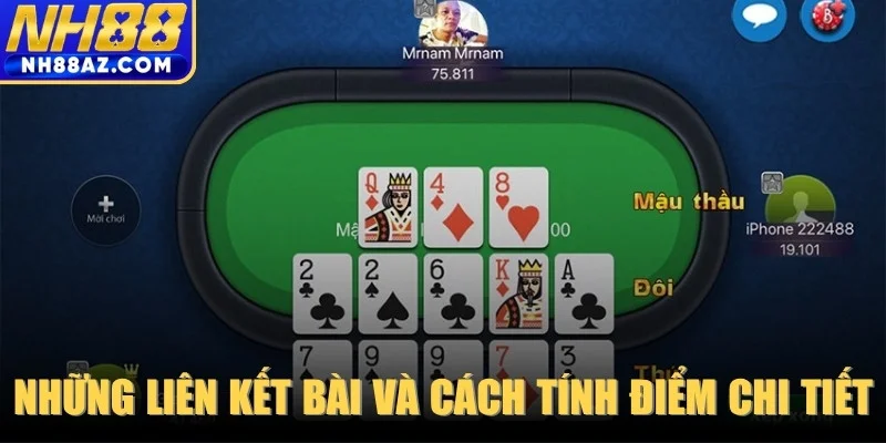 Những liên kết bài và cách tính điểm chi tiết trong cuộc chơi