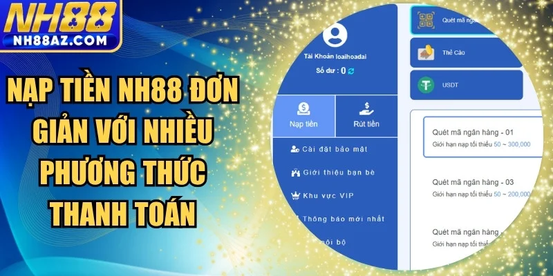 Nạp tiền NH88