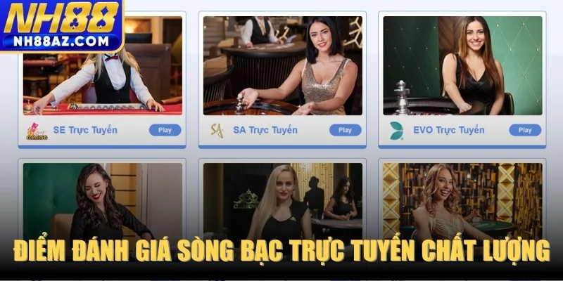 Các điểm để đánh giá một sòng bạc trực tuyến chất lượng cao